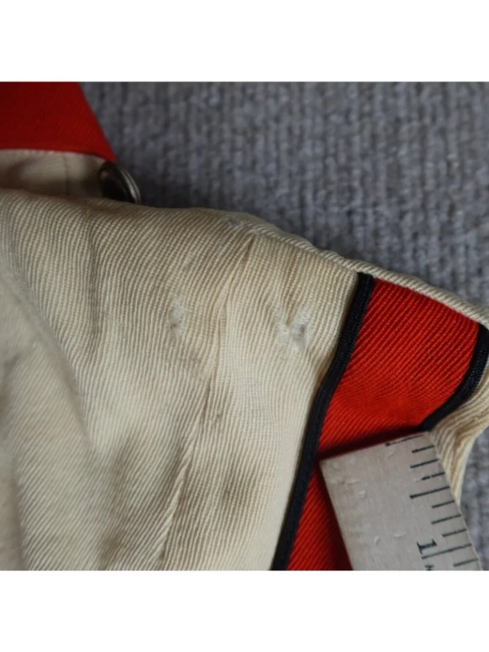 Marching Band Vest  XS Beige Dunbar Vintage Ostwald 70s